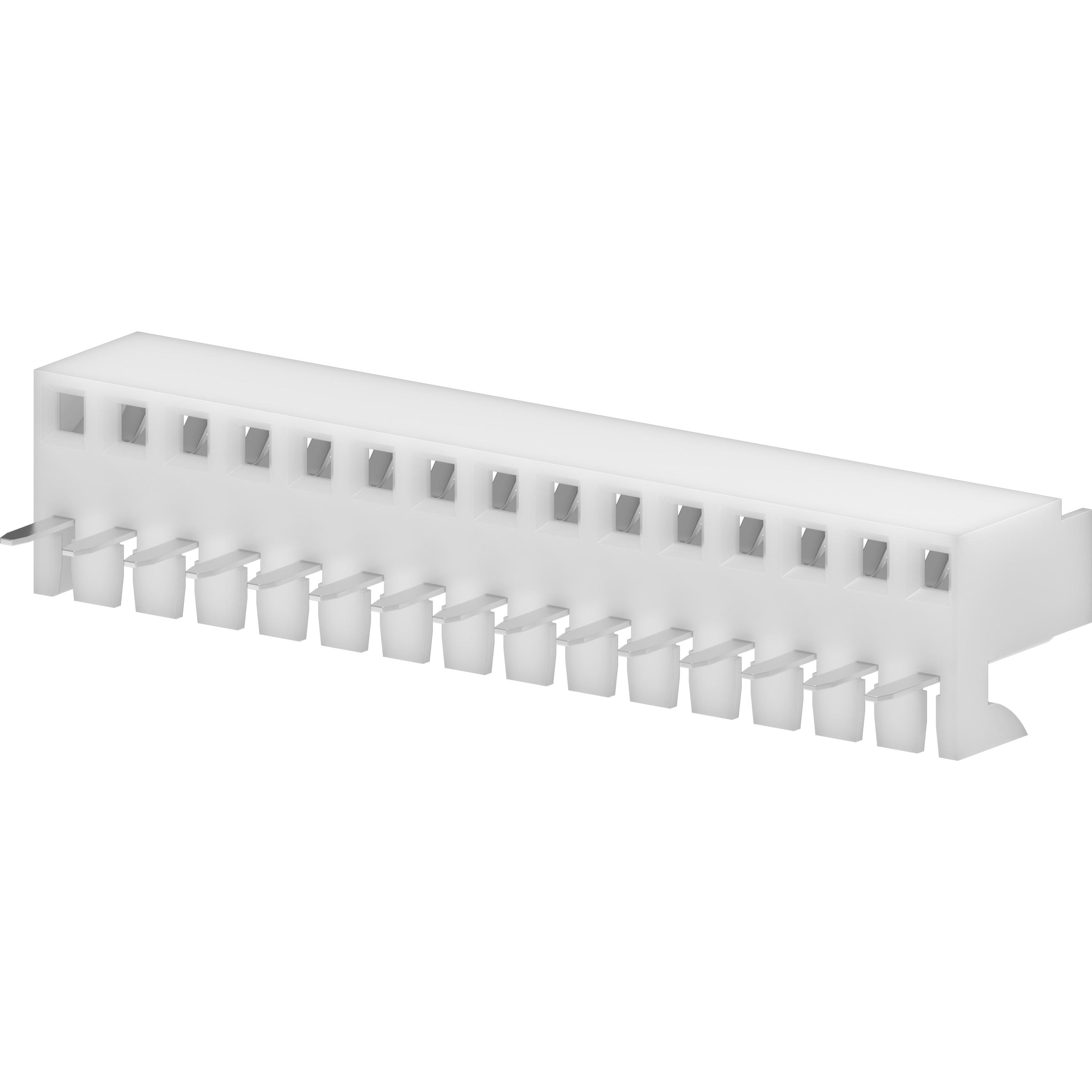 Molex-0038001405 Steckverbinderleisten und Leiterplattenbuchsen Conn Socket Strip RCP 15 POS 2.54mm Solder ST Bottom Entry Thru-Hole KK Tray