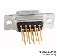 CONEC-164A10429X Steckverbinder, D-Sub Conn D-Sub SKT 15 POS Wire Wrap ST Thru-Hole 15 Terminal 1 Port