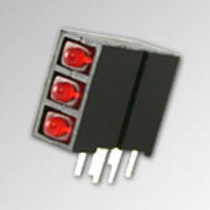 Lumex-SSF-LXH534GYGYD DEL LED Quad-Level Quad-Color Green/Green/Yellow/Yellow 565nm/565nm/585nm/585nm 8-Pin