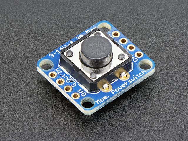 Adafruit Industries-1400 Entwicklungssätze und Werkzeuge Push-button Power Switch Breakout