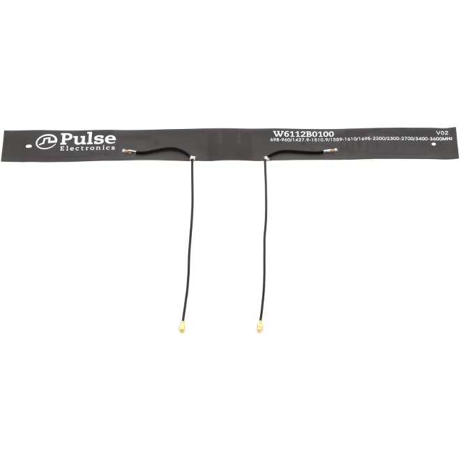 Pulse Electronics Corporation-W6112B0100 Antenne Antenna FPC 4.6dBi Gain 960MHz/1510.9MHz/1610MHz/2200MHz/2700MHz/3600MHz