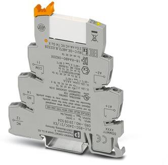 PHOENIX CONTACT-2909524 Relays Other Electromechanical Relay 24VDC 2.67KOhm 6A SPDT( (6.2mm 94mm 80mm)) DIN Rail Module Relay