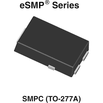 Vishay-TPC36CAHM3/H Supresores de voltaje transitorio (TVS) Diode TVS Single Bi-Dir 30.8V 1.5KW 3-Pin(2+Tab) SMPC T/R Automotive AEC-Q101