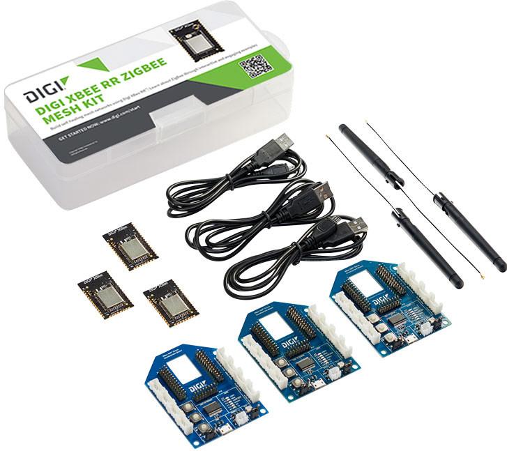 Digi International-XKRR-Z8S-WZM RF/Drahtlos-Entwicklungsplatinen und Kits XBee RR 802.15.4 LR-WPAN Development Kit