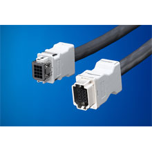 Molex-55837-3070 Connector Rectangular Conn Rectangular M 30 POS 3mm Crimp ST Cable Mount CRC™ Tray