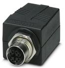 PHOENIX CONTACT-1404549 Steckverbinder, Schnittstelle Conn M12-RJ-45 Adapter RCP/RCP 8/8 POS ST 16 Terminal 1/1 Port