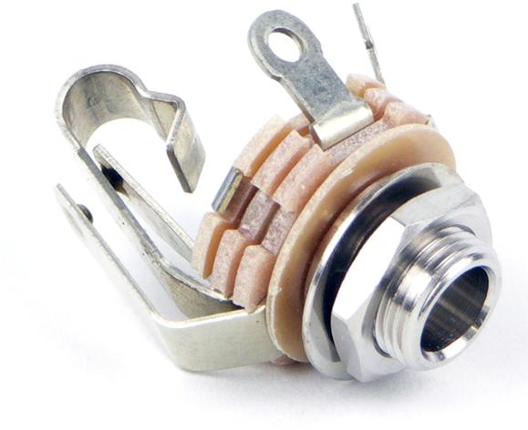 Switchcraft-13A Steckverbinder für Audio und Video Conn 1/4" Phone Jack F 2 POS Solder Lug ST Panel Mount 2 Terminal 1 Port