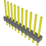 Conn Unshrouded Header HDR 10 POS 2.54mm Solder ST Top Entry Thru-Hole Bulk