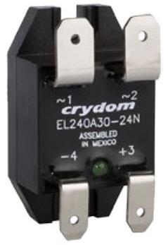 Sensata Technologies-EL240A30R-12N Relé de estado sólido Solid State Relay 17.5mA 14V DC-IN 30A 280V AC-OUT 4-Pin