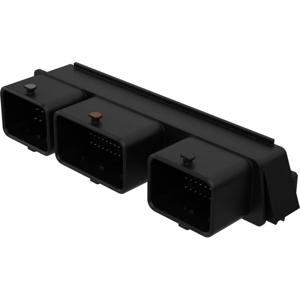 Molex-64333-0100 Connector Headers and PCB Receptacles CMC Header 112-Circuit, 3-Pocket, Solder Tail