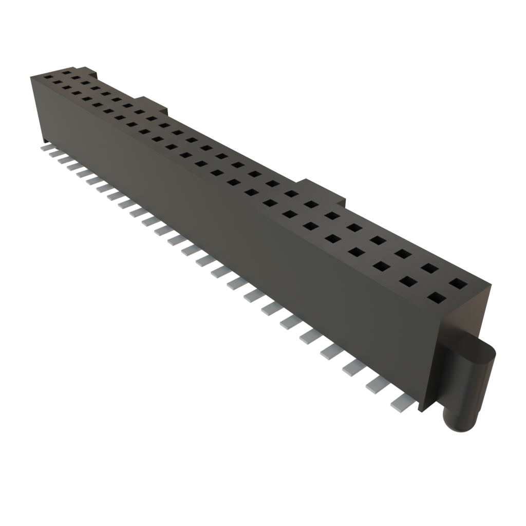 Samtec-SFML-125-02-L-D-A Steckverbinderleisten und Leiterplattenbuchsen Conn Socket Strip SKT 50 POS 1.27mm Solder ST SMD TIGER EYE™ Tube