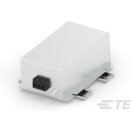 TE Connectivity-8KEMS10AFPDVM Filtros de suministro Power Line Filter 3-Phase 50Hz/60Hz 8A 440VAC Terminal Block Chassis Mount