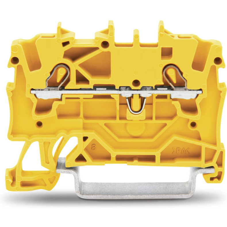 WAGO-2001-1206 Steckverbinder, Klemmenblöcke Conn Terminal Block 2 POS Spring Clamp T DIN Rail 17.5A CAGE CLAMP® Box