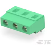 TE Connectivity-282854-3 Blocchi terminali connettore Conn Eurostyle Block M 3 POS 7.5mm Solder RA Thru-Hole 17.5A Box