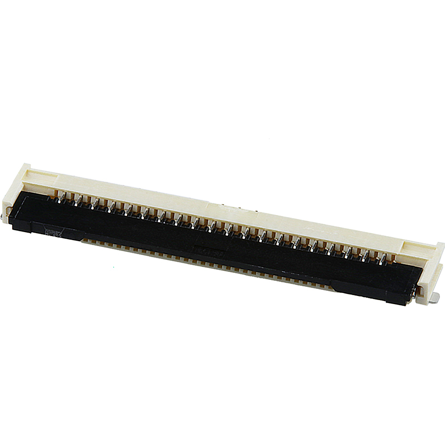 Molex-2005280201 Connector FFC-FPC Conn FFC/FPC Connector SKT 20 POS 1mm Solder RA SMD Easy-On T/R
