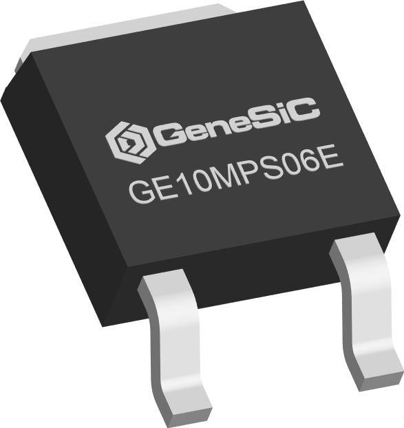 GeneSiC Semiconductor-GE10MPS06E Gleichrichter Diode Schottky 650V 23A 3-Pin(2+Tab) TO-252