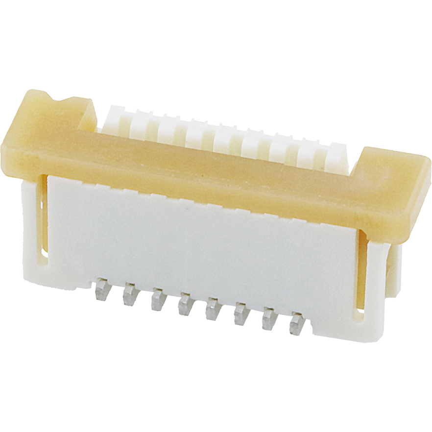 Molex-0526100871 Connector FFC-FPC Conn FFC/FPC Connector SKT 8 POS 1mm Solder ST SMD Easy-On™ T/R