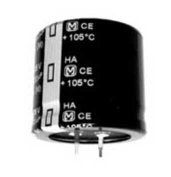 Panasonic-ECO-S2DB471BA Condensateurs en aluminium Cap Aluminum Lytic 470uF 200V 20% (22 X 35mm) Snap-In 10mm 0.423 Ohm 1.4A 3000h 105°C Bulk