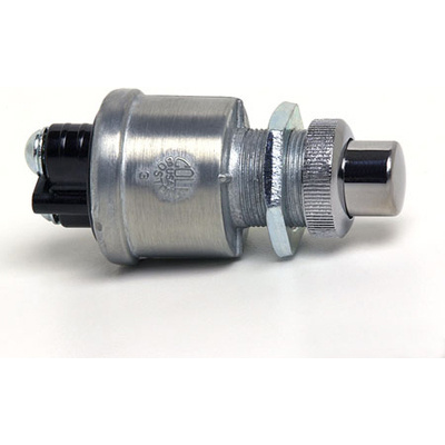 Littelfuse-9216 Interruttore a pressione Switch Push Button OFF (ON) SPST Round Button 35A 12VDC Momentary Panel Mount Screw Bulk