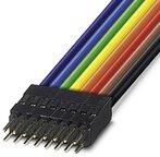 PHOENIX CONTACT-2896348 Sensor Accessories Sensor Accessories, DIN rail bus connector with 16 free cable ends with a cross section of 0.25 mm2, 500mm long, male contacts