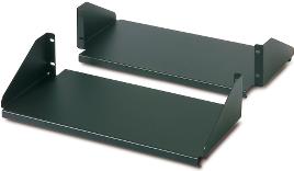 American Power Conversion-AR8422 Verschiedene Produkte Double Sided Fixed Shelf For 2-Post Rack 250 lbs Black