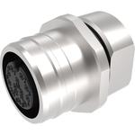 Cable Assembly UL 1061 0.305m 24AWG M12 Circular 8 POS F Micro-Change (M12)