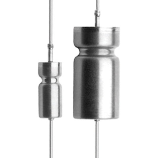 Vishay-93026-37KS Kondensator, Tantal, nass Cap Tant Wet 68uF 50V 10% (5.56 X 13.08mm) Axial 1.5 Ohm 125°C Bulk