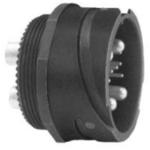 Conn Circular PIN 4 POS Solder ST Cable Mount 4 Terminal 1 Port