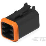 Deutsch Group-DT06-6S-CE06 Custodia filo connettore dedicato Conn Housing PL 6 POS Crimp ST Cable Mount Black Box