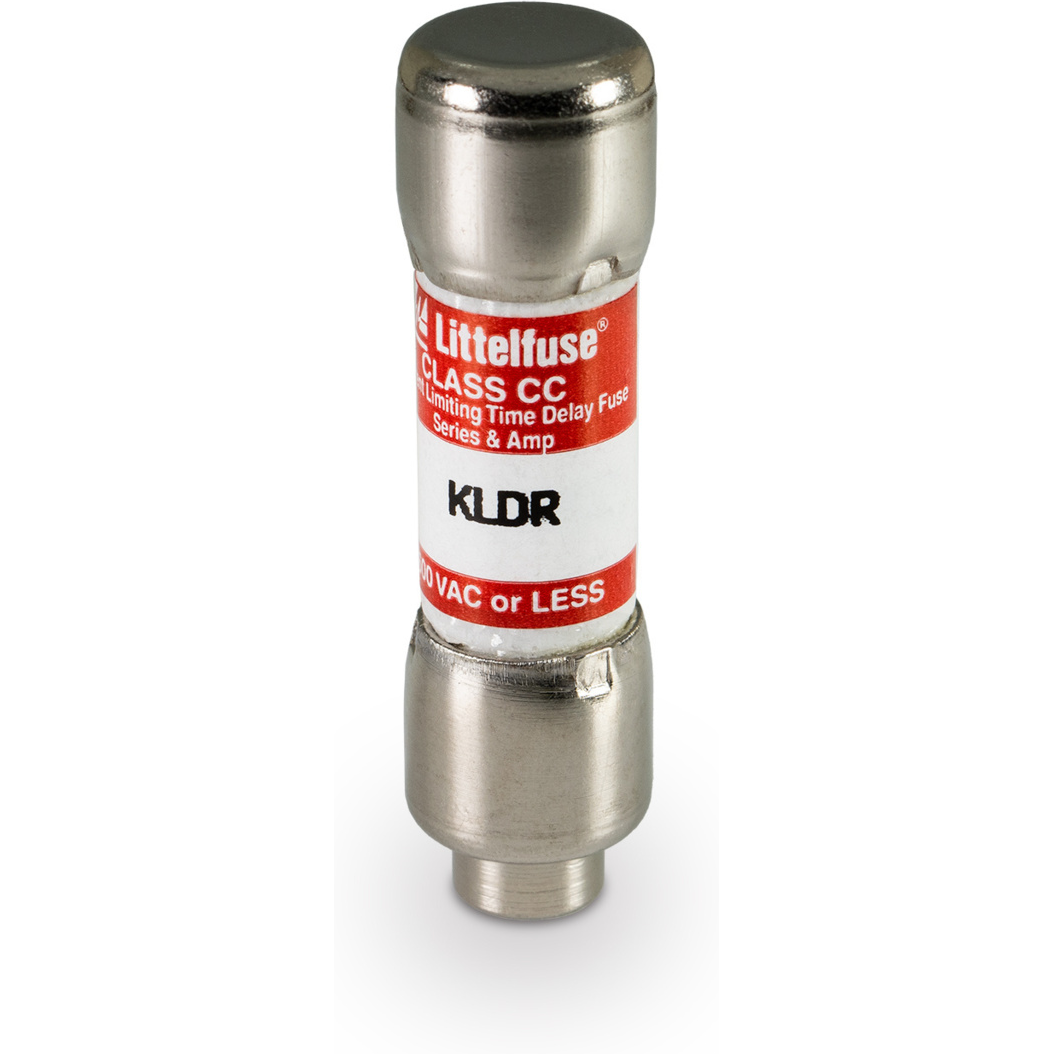 Littelfuse-KLDR.800TXP Sicherungen Fuse Class CC Slow Blow Acting 0.8A 600V Holder Cartridge 10.3 X 38.1mm Melamine