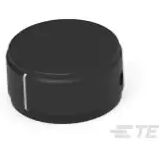 TE Connectivity-KN1250B1/4 Accesorios del interruptor Switch Access Round Knob Rotary Switch