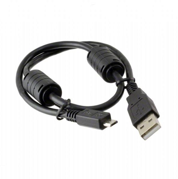 CnC Tech, LLC-102-1492-BL-F0100 USB Kabelbaugruppen Cable Assembly USB 1m USB Type A to Micro USB Type B 4 to 5 POS M-M 24AWG/28AWG