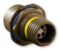 Glenair-180-040NF03-13-04-1S Steckverbinder, rund Conn Circular SKT 4 POS ST Wall Mount 4 Terminal 1 Port