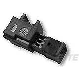 TE Connectivity-1379118-1 Einzeladersteckverbinder, Gehäuse Conn Housing PL 6 POS 2.54mm Crimp ST Cable Mount Black Box