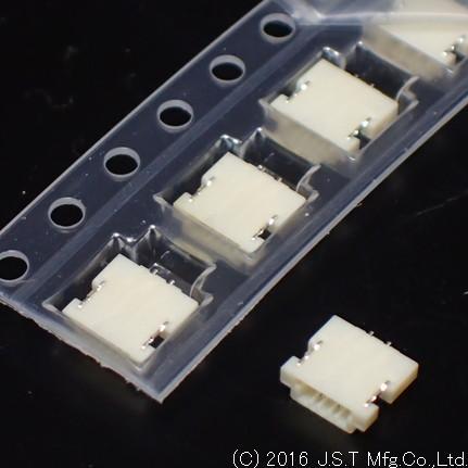 JST Manufacturing-SM02B-SHLS-TF (LF)(SN) Cabezales del conector y receptáculos PCB Conn Shrouded Header HDR 2 POS 1mm Solder RA SMD T/R