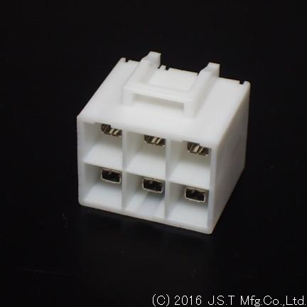 JST Manufacturing-B06P-VL Steckverbinderleisten und Leiterplattenbuchsen Conn Shrouded Header HDR 6 POS 6.2mm Solder ST Thru-Hole Box