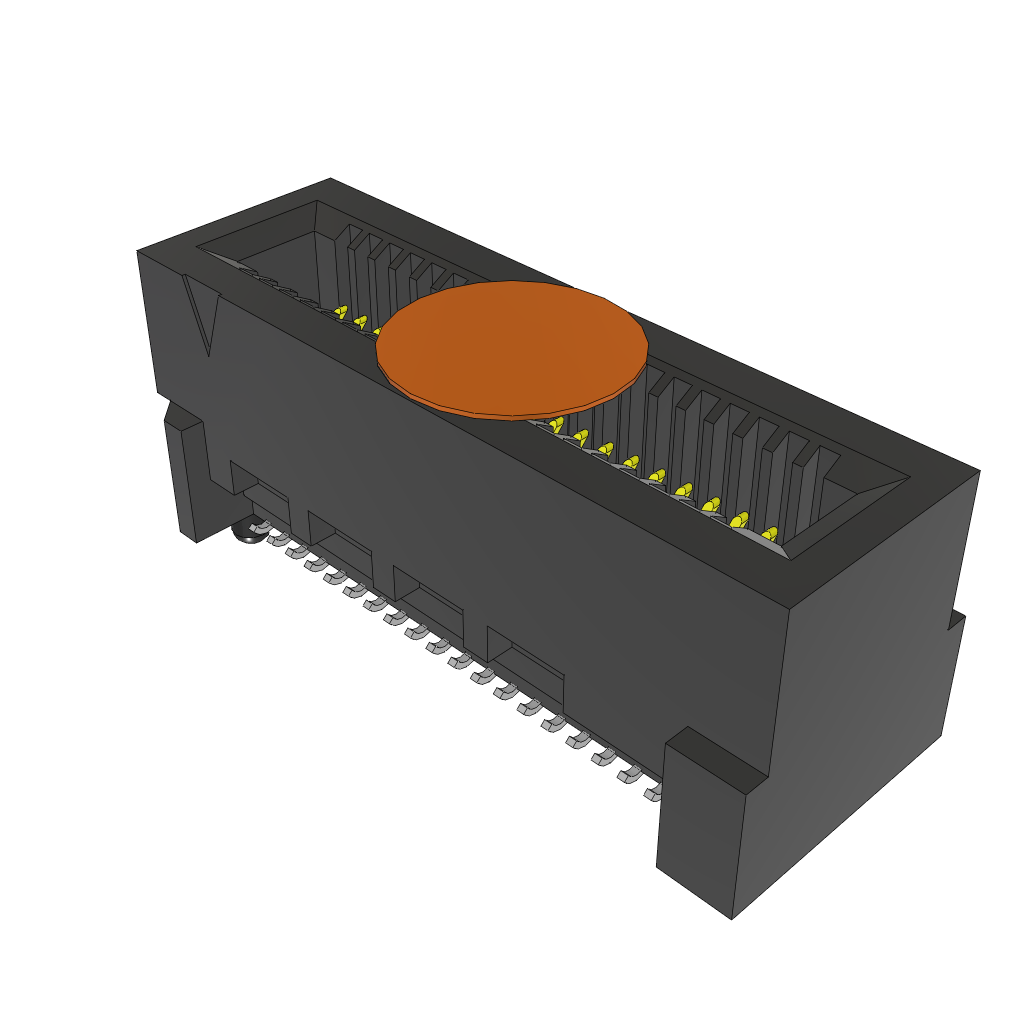Samtec-HSEC8-120-03-L-DV-A-K-TR Connector Card Edge Conn Card Edge SKT 40 POS 0.8mm Solder ST SMD EDGE RATE™ T/R