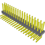 Conn Unshrouded Header HDR 36 POS 2.54mm Solder RA Side Entry Thru-Hole Bulk