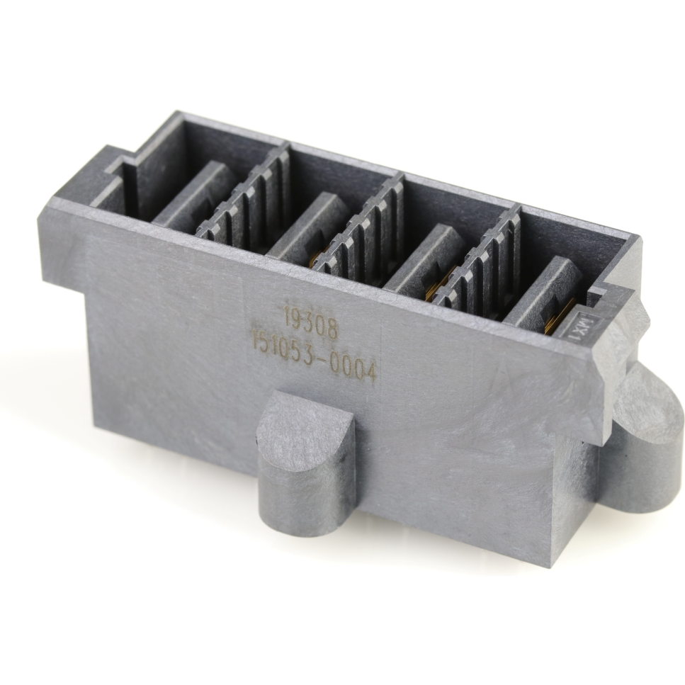 Molex-1510530004 Steckverbinderleisten und Leiterplattenbuchsen Conn Wire to Board M 4 POS 11mm Press Fit ST Thru-Hole Tray