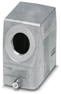 PHOENIX CONTACT-1412600 Schrumpfbalgenadapter Backshells Sleeve Housing Straight Die Cast Aluminum Silver