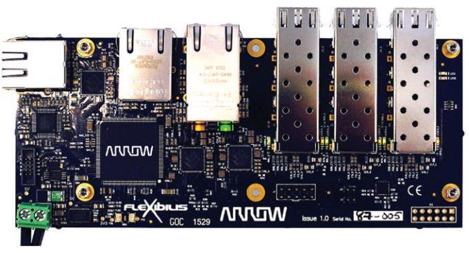 Arrow Development Tools-ARWSCBRD-XRS7004E Entwicklungssätze und Werkzeuge Single-chip gigabit Ethernet switch supporting HSR and PRP