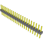 Conn Unshrouded Header HDR 22 POS 2.54mm Solder ST Top Entry Thru-Hole Bulk