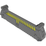 Conn Ejector Header HDR 40 POS 2.54mm Solder RA Side Entry Thru-Hole Tube