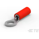 Ring Tongue Terminal 18-22AWG Copper Red 20.3mm Tin Bag