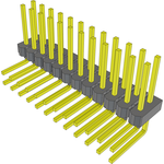 Conn Unshrouded Header HDR 24 POS 2.54mm Solder RA Side Entry Thru-Hole Bulk