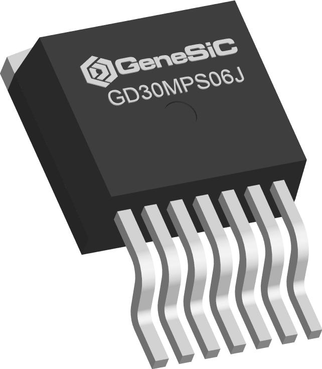 GeneSiC Semiconductor-GD30MPS06J Gleichrichter Diode Schottky 650V 51A 8-Pin(7+Tab) TO-263