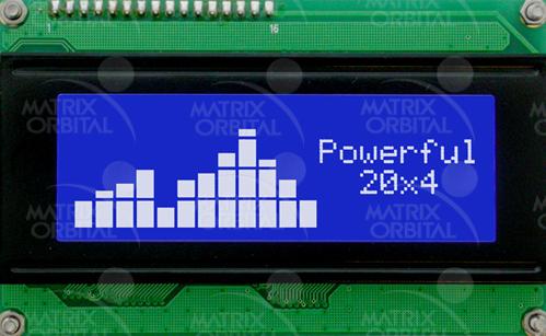 Matrix Orbital-LK204-25-WB Moduli di carattere LCD Intelligent Alphanumeric Liquid Crystal Display