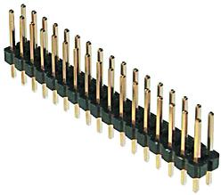 Assmann WSW components, Inc-AWL254-DG-G04A Cabezales del conector y receptáculos PCB Conn Wire to Board F 3 POS 1.27mm Solder ST Thru-Hole Tube