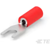 TE Connectivity-2-327043-1 Raccordement de terminaux Spade Tongue Terminal 16-22AWG Copper Red 21.79mm Tin T/R