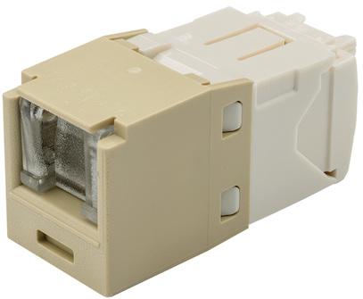Panduit-CJH688TGEI Steckverbinder, Telefon und Telekommunikation Cat6 Spring Shuttered Jack, TG Style, EI